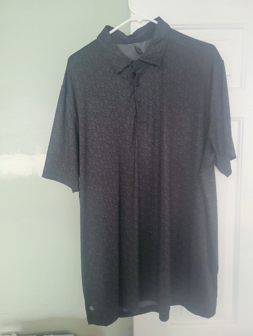 Adidas Dri-Fit Black Flowered Pattern Brand New Strech Lightweight XL